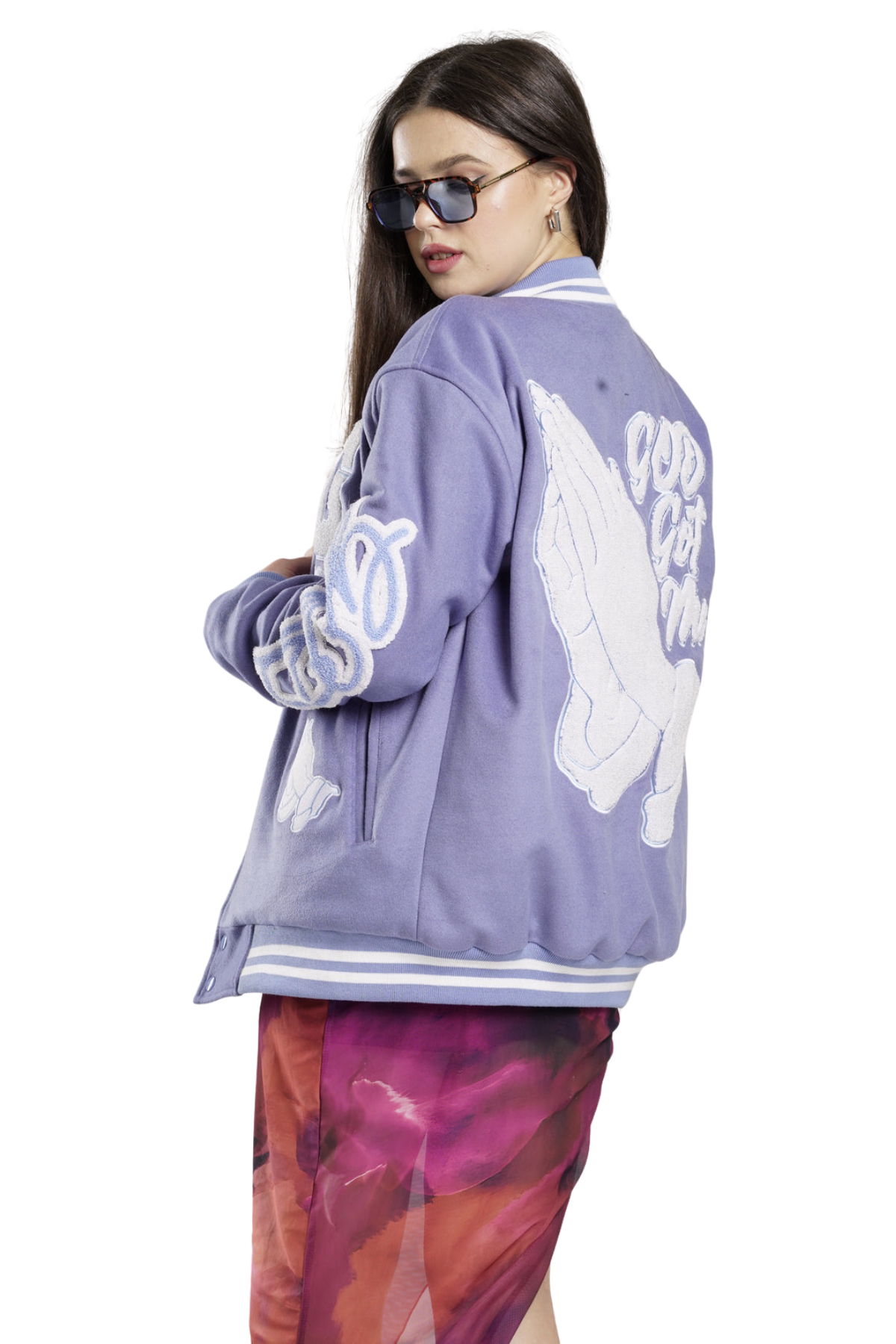 Blue Varsity Vogue Jacket