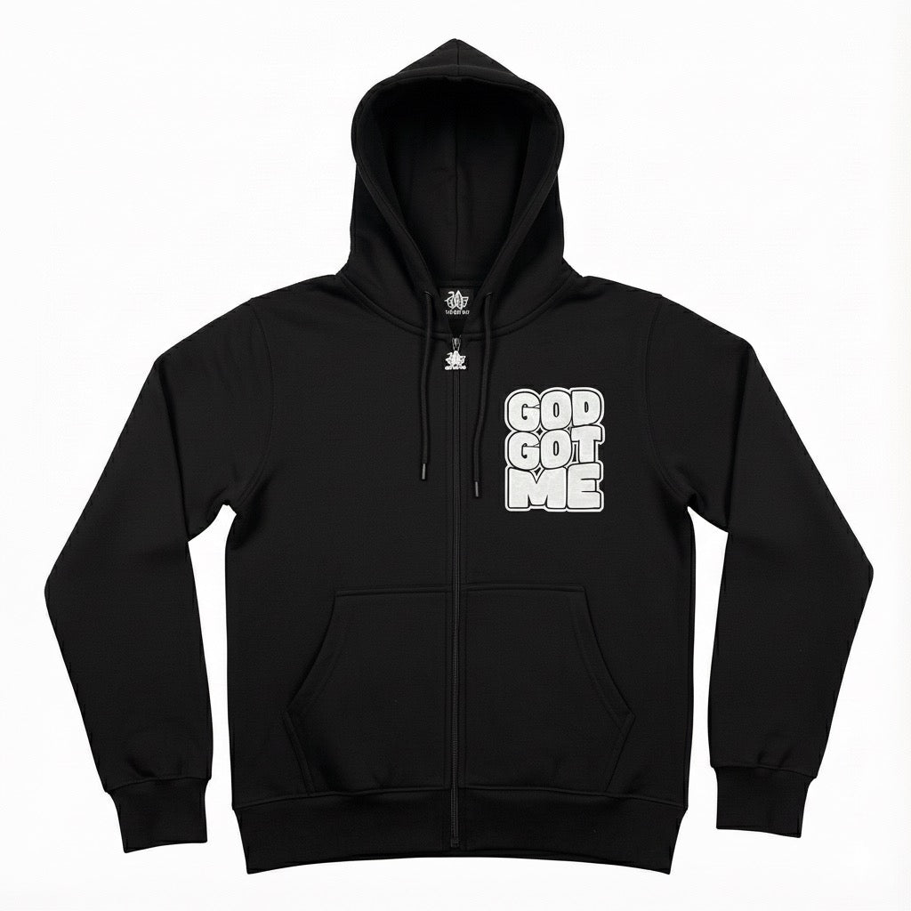 Black  ZenithZip  Unisex Sweatsuit