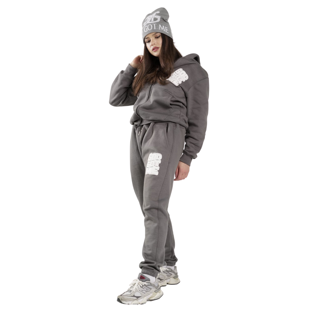 Gray  ZenithZip Unisex Sweatsuit